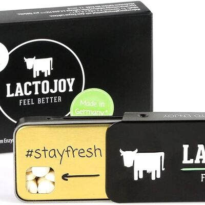 LactoJoy lactase pills - 14,500 FCC-units – Refill bag - 240 pills