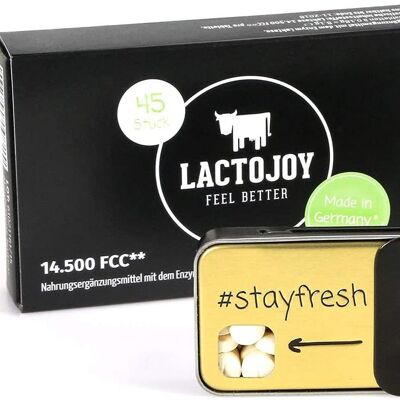 LactoJoy Lactase Comprimés 14 500 FCC - 45