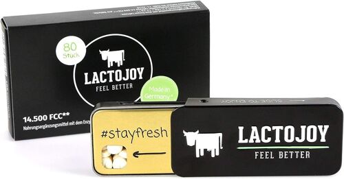 LactoJoy Laktase-Tabletten 14.500 FCC - 80