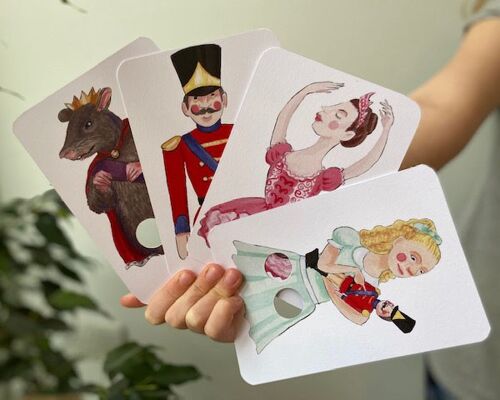 Nutcracker Ballet Finger Puppets