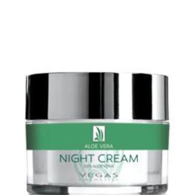 Crème de nuit à l'aloe vera