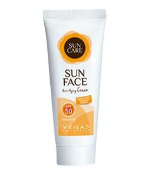Crema solare viso all'aloe vera | SPF 50