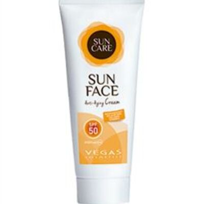 Crema facial solar de aloe vera | FPS 50