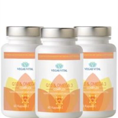 Q10 & Omega 3 | 3 pack