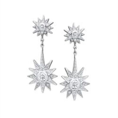 ear studs "star"