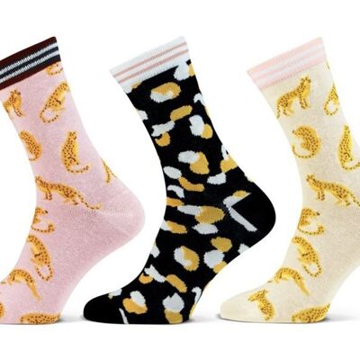 Women's sock 3-pack | Price per 18 pair | 2.25 per pair | Print | size 36-42