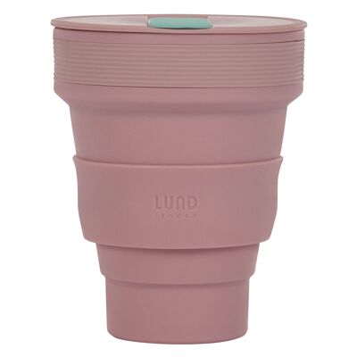 Faltbarer Becher 350 ml - Rosa