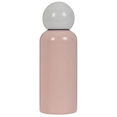 Botella de agua Lite 500ml - Rosa y blanco