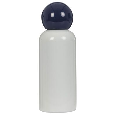 Lite Wasserflasche 500ml - Weiß & Indigo