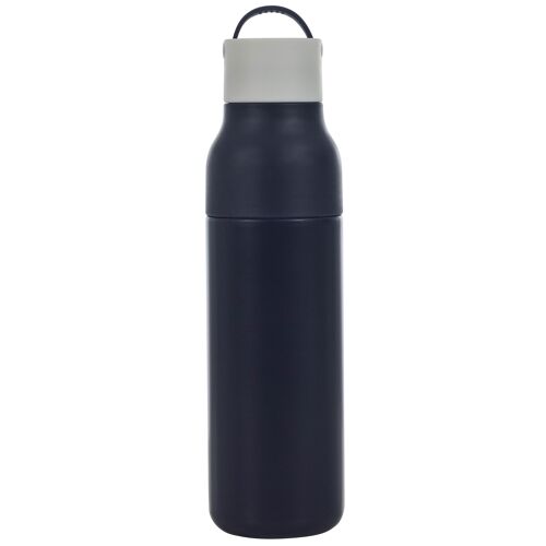Active Water Bottle 500ml - Indigo & White