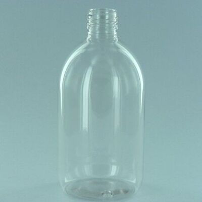 Set of 12 500 ml bottles + white dosing pump + Ecocert compliant label - Cosmos