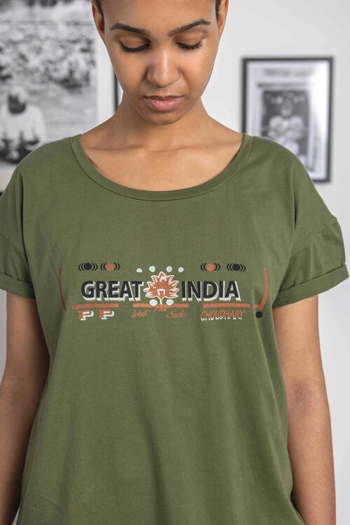 TEE SHIRT GREAT INDIA