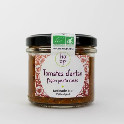 Tomates tradicionales al pesto rosso - ORGÁNICO - VEGETALES - APERITIVO PARA UNTAR