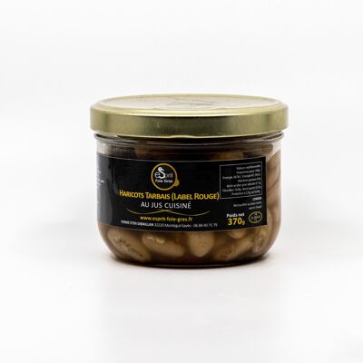 Tarbais beans (Label Rouge) in cooked jus 370 g
