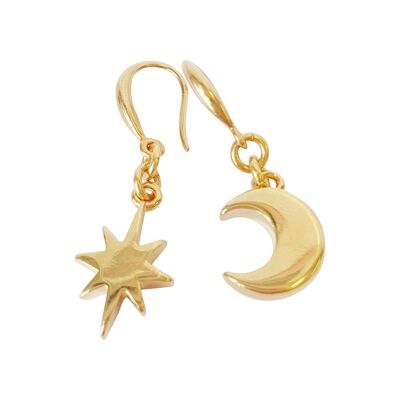 earring - moon/star
