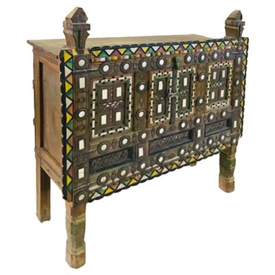HANDMADE WOOD SIDEBOARD 104x31x108h cm reference: 23555