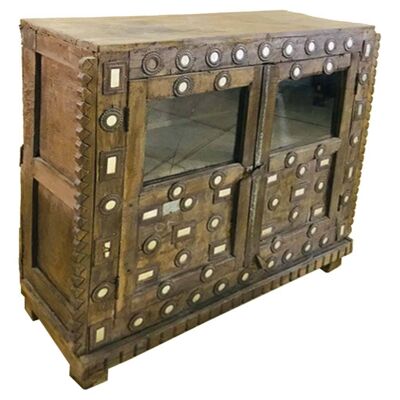 HANDMADE WOOD SIDEBOARD 105x35x94h cm reference: 23552