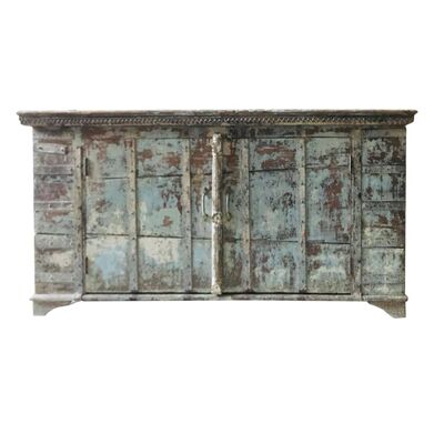 HANDMADE WOOD SIDEBOARD 165x43x81h cm reference: 23469