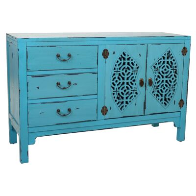 Wooden sideboard with 2 doors and drawers reference: 20941