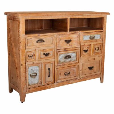 WOODEN SIDEBOARD 3 DRAWERS AND 2 DOORS 120x36x90h cm reference:22020