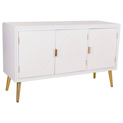 CREDENZA IN LEGNO 3 ANTE 120x41,5x71h cm referenza:22690