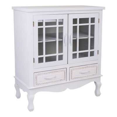 WOODEN SIDEBOARD WITH DOORS AND 2 DRAWERS 75x37x84h cm reference:21284