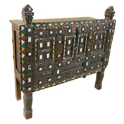 HANDMADE WOOD SIDEBOARD 104x31x108h cm reference: 23559