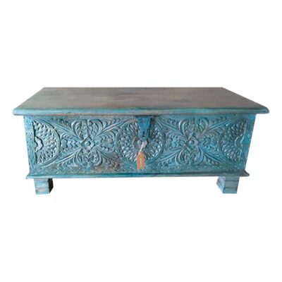 Handcrafted finish trunk reference: 23945