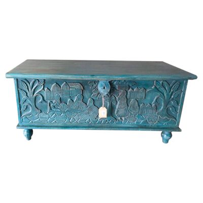 Handcrafted finish trunk reference: 23946