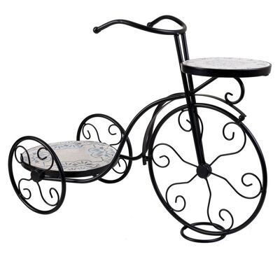 FORGED AND MOSAIC BICYCLE PLANTER 67x26.5x43h cm reference:22593