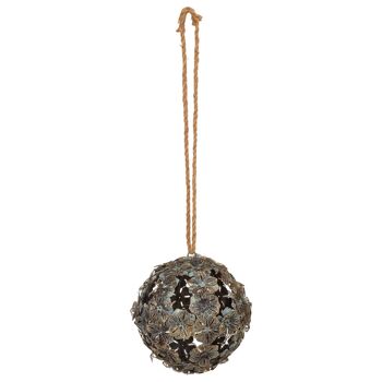 Référence de la boule de décoration en métal : 19764 1