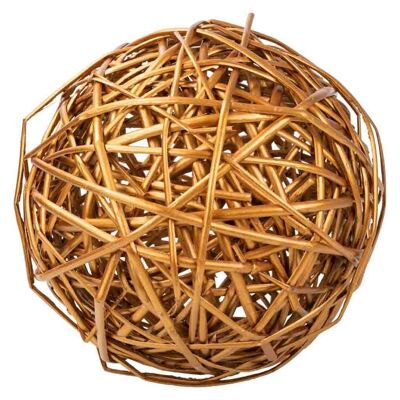 Copper wicker decoration ball reference: 18011