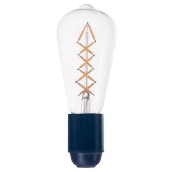 Ampoule à filament led transparente e27 5w référence : 14117 1