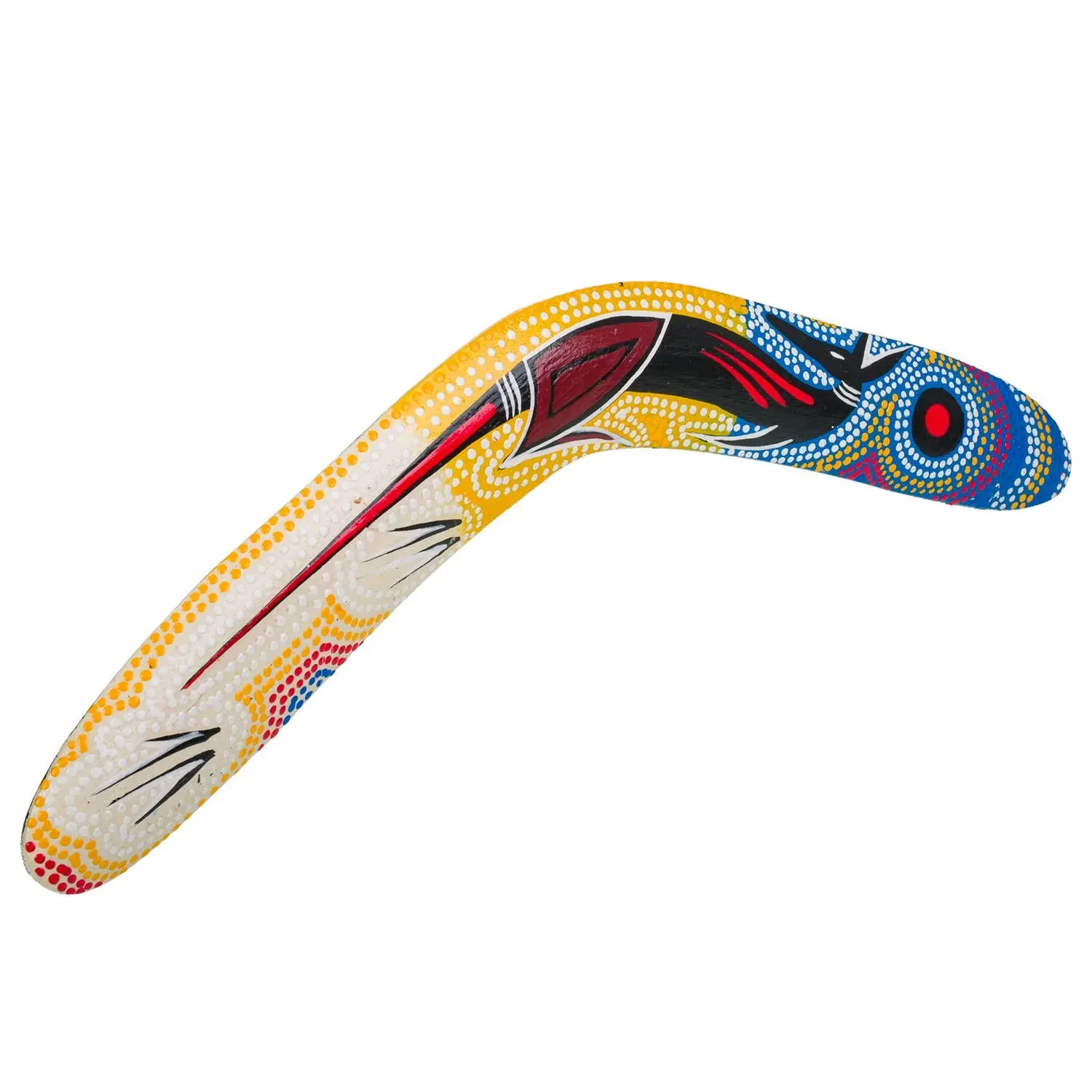 SALALIS Boomerang en forme de V Boomerang de retour en bois classique