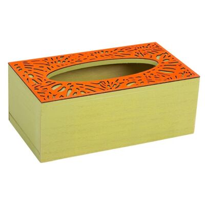 Wooden tissue box reference: 19086