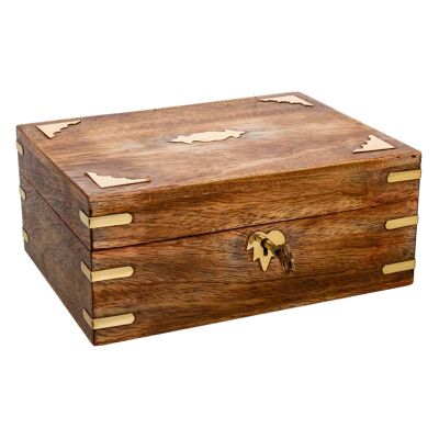 Caja joyero de madera referencia:23019