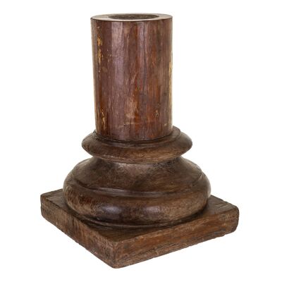 Handmade wooden candlestick reference: 21663