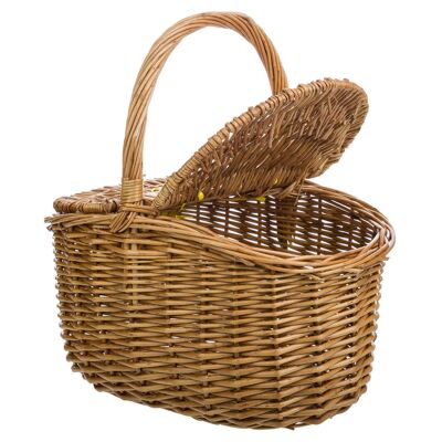 Wicker basket with lids reference: 20119