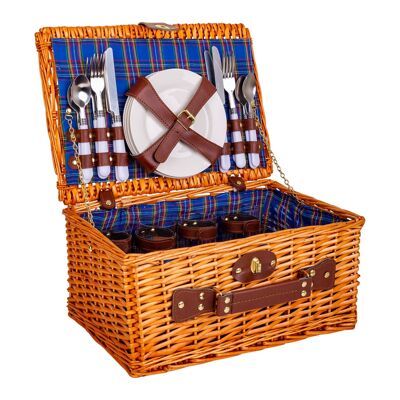 Picnic basket with 4 services reference: 22227