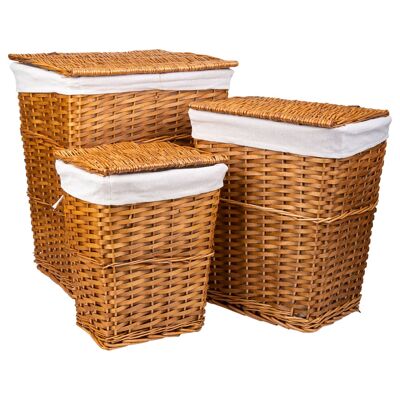 Laundry baskets 3 pieces reference: 24000