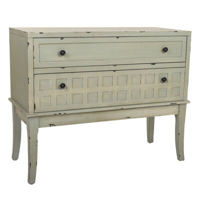 Wooden hall dresser with 2 drawers reference: 20935