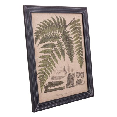 Wooden frame and printed fabric reference: 22087