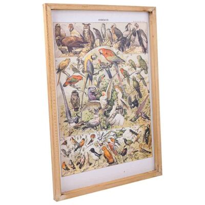 Printed canvas painting with wooden frame reference: 18390