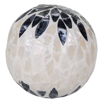 Référence de la sphère décorée de Capiz : 17760 1