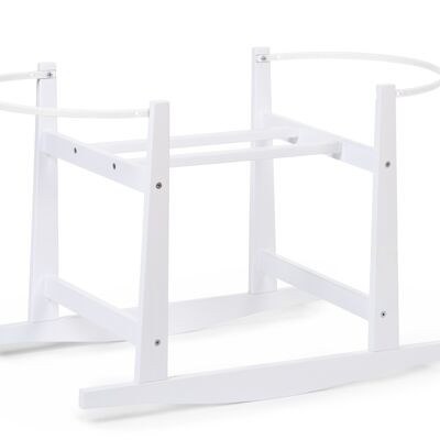 Rocking stand for moses basket white