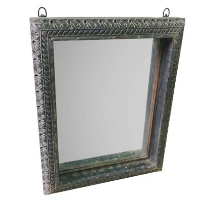HANDMADE WOODEN MIRROR 62x10x80h cm reference: 22799