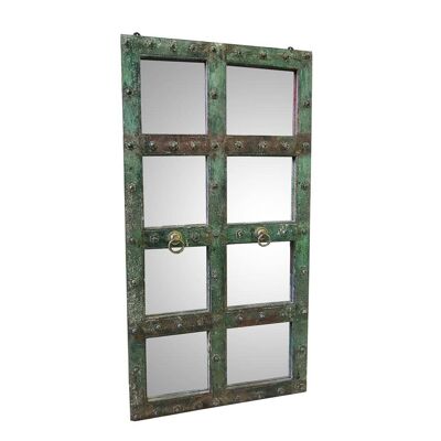 MIROIR EN BOIS FAIT MAIN 87x4x179h cm référence : 23305