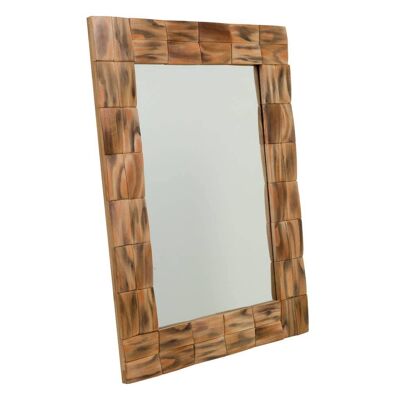 WOODEN MIRROR 62x2.5x84h cm reference:19839
