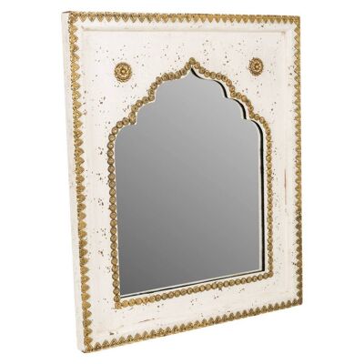 HANDMADE FINISH WOODEN MIRROR 40x2x51h cm reference:18705