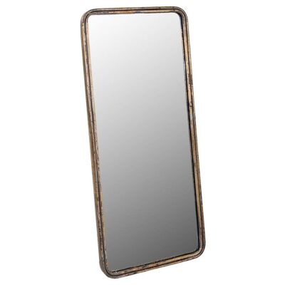Old gold metal wall mirror reference: 18848
